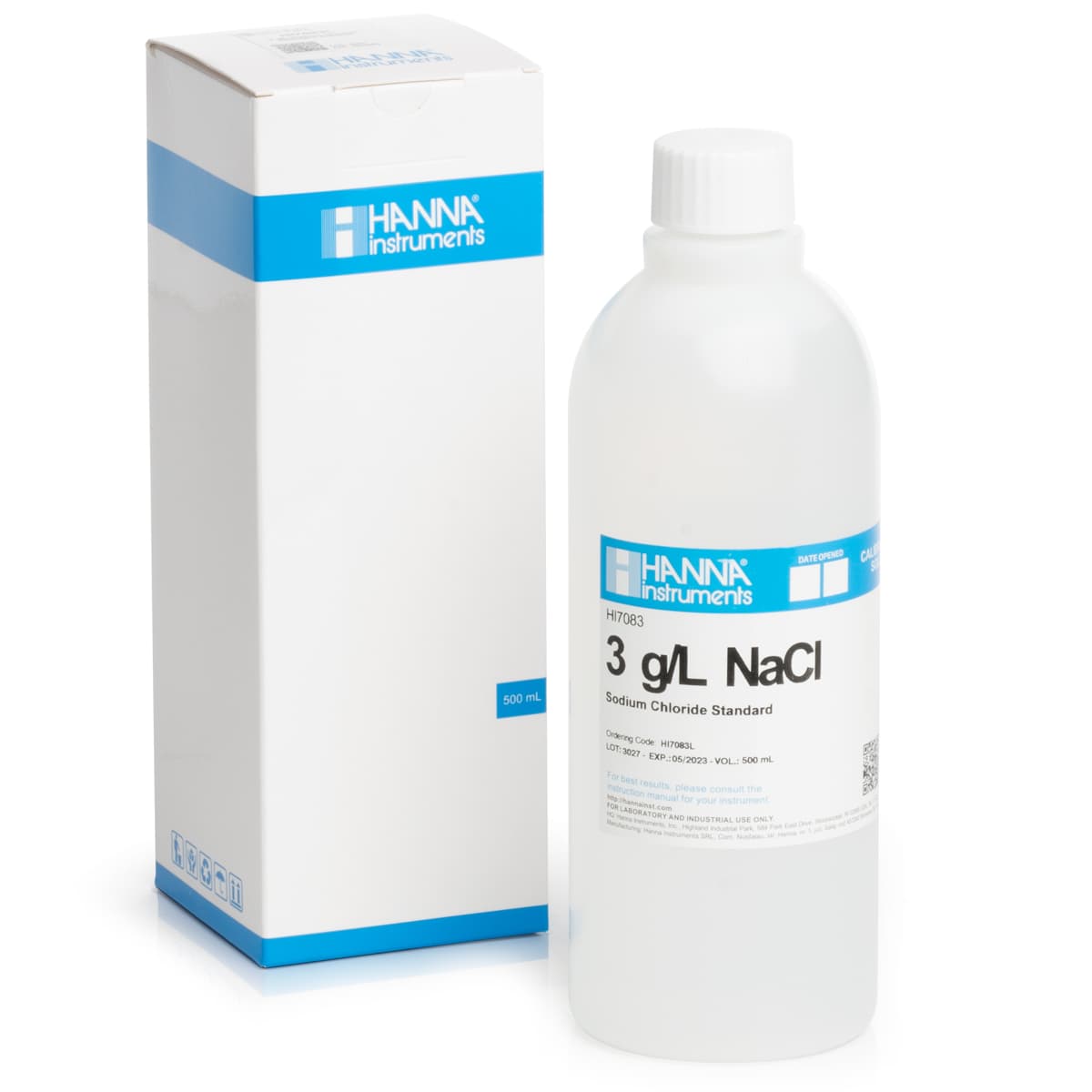 HI7083L 3 g/L Na solution for Sodium ISE, 500 ml Bottle