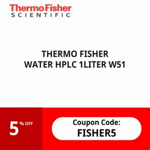 Thermo Fisher Scientific Inc. THERMO FISHER WATER HPLC 1LITER W51