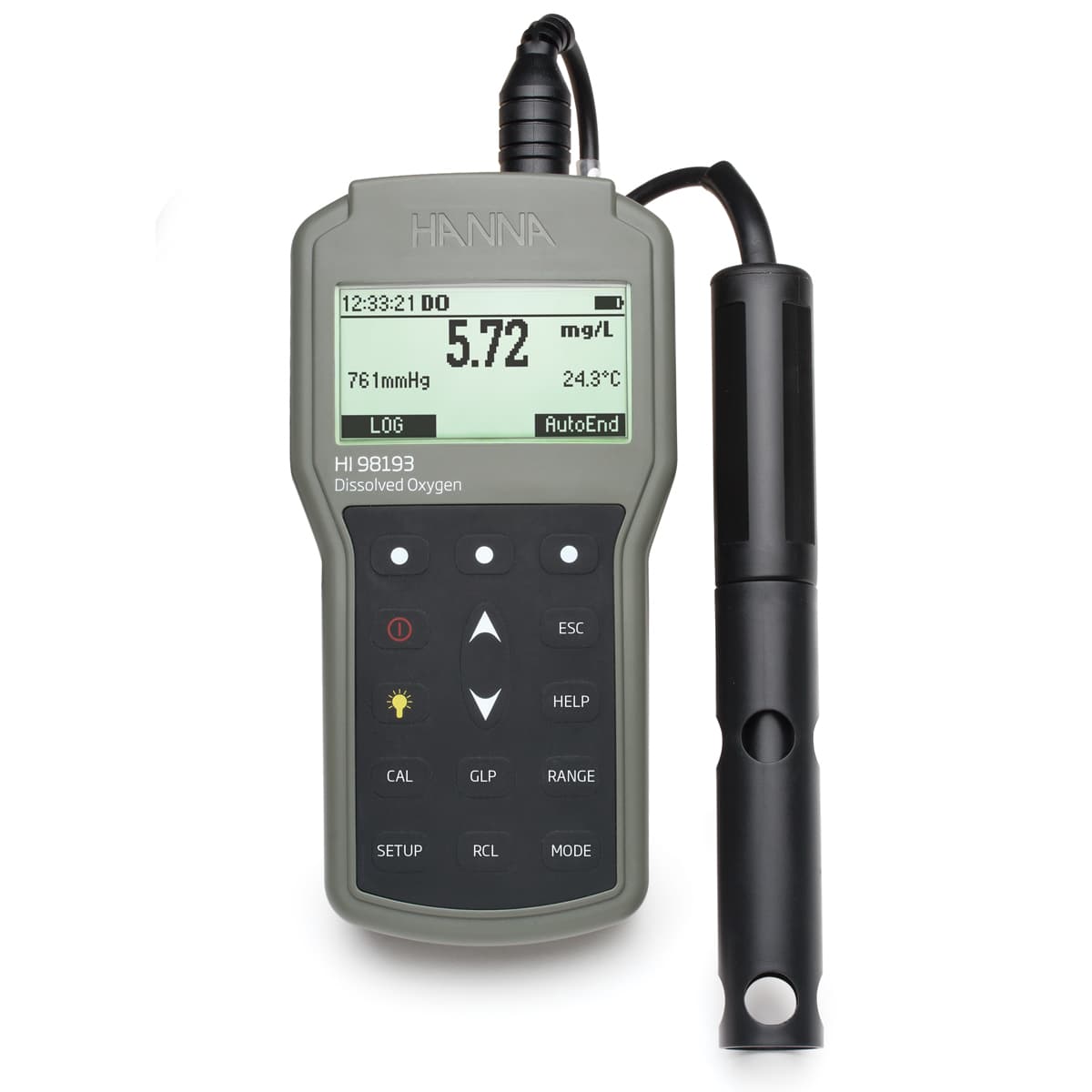 Dissolved Oxygen and BOD Waterproof Portable Meter – HI98193