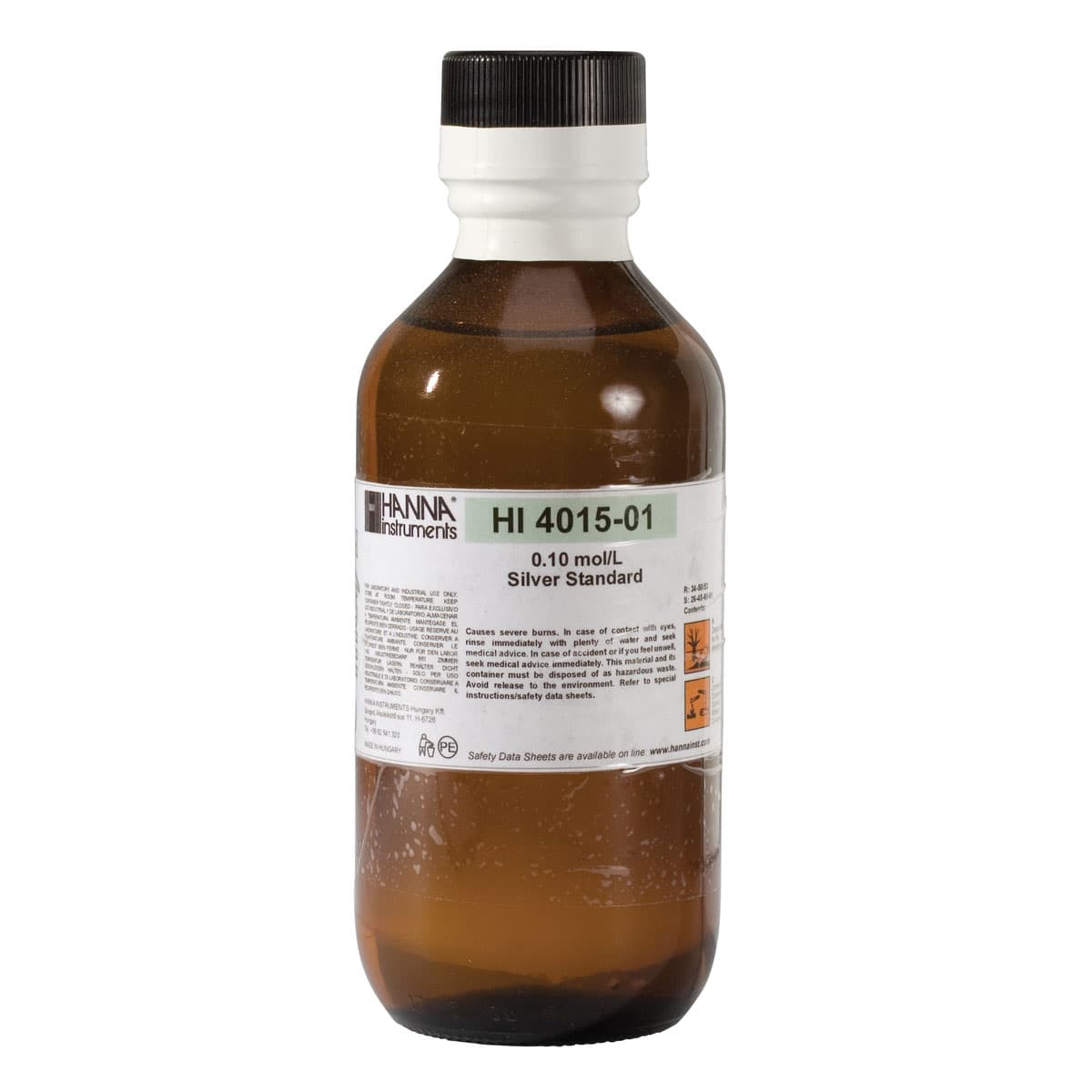 HI4015-01 ISE 0.1M Silver Std , 500 ml Bottle