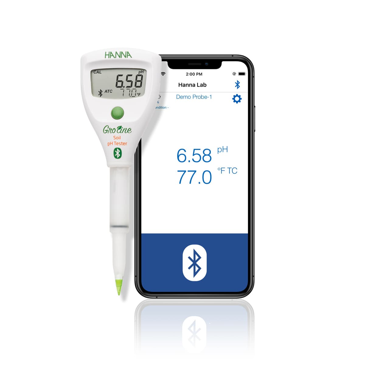 HALO2 GroLine Wireless pH Tester for Soil