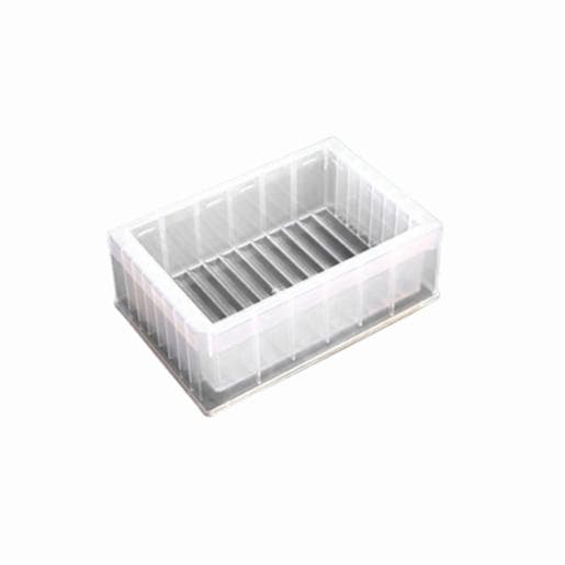 Porvair Sciences 252 ml Reservoir plate: 12 columns V bottom 391004