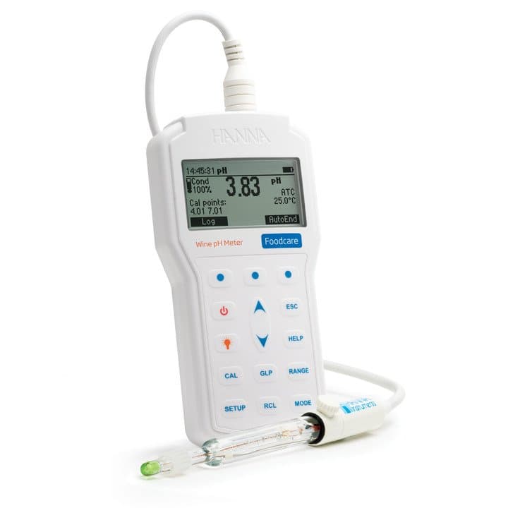 Professional pH Meter for Wine