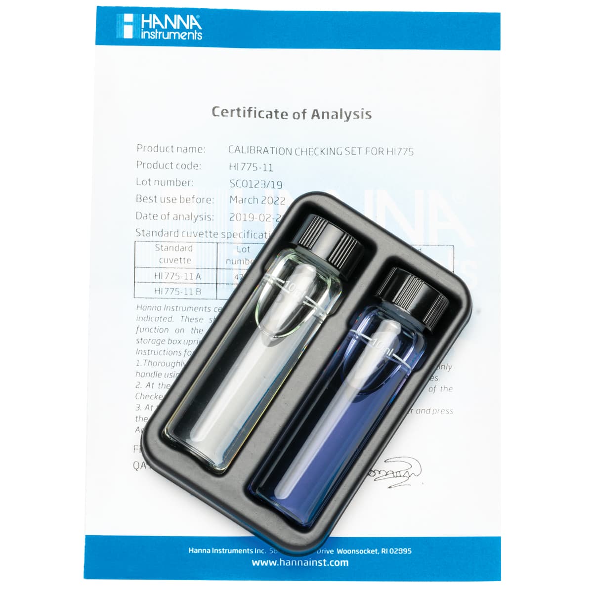 Calibration Standard HI 775 Checker HC ®