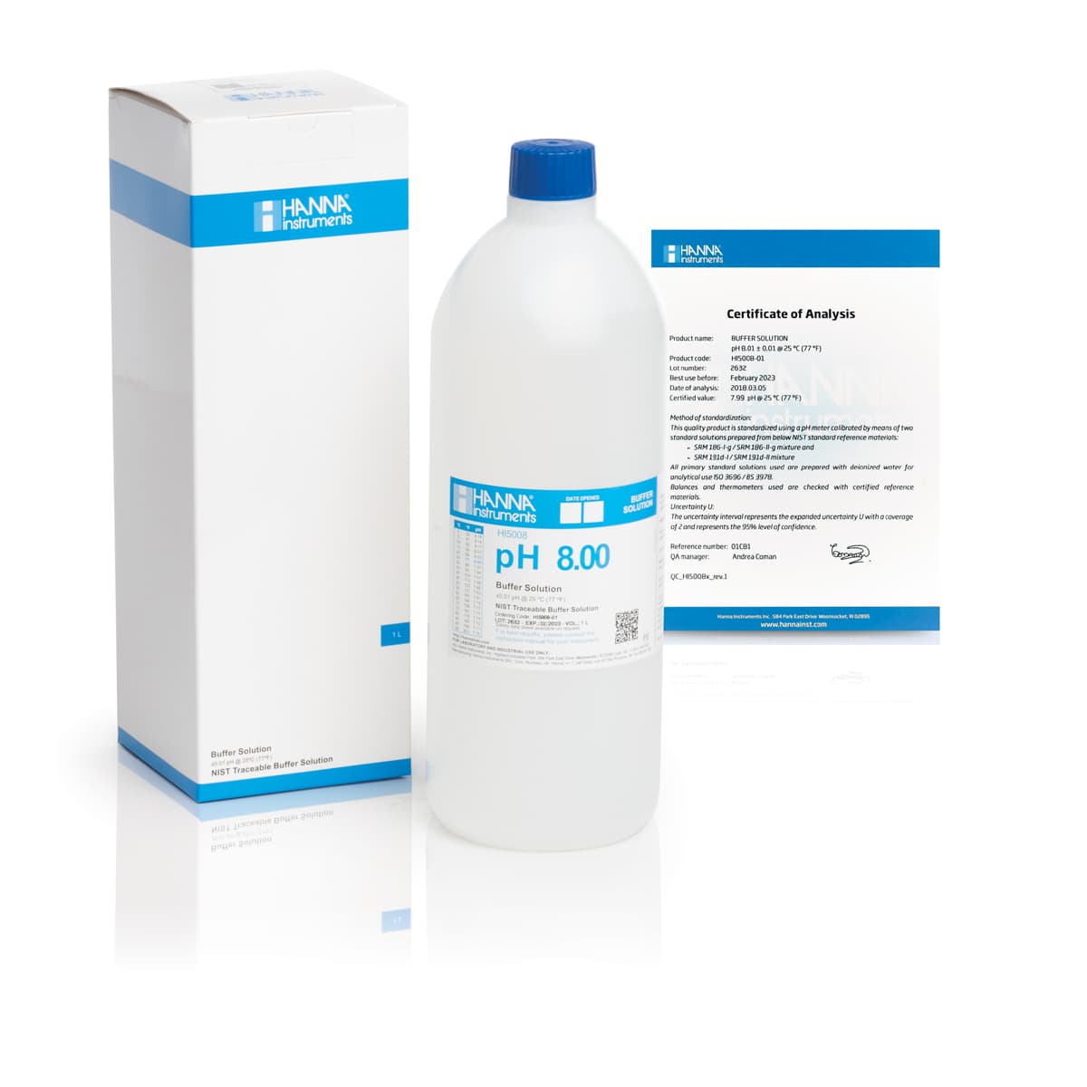 HI5008-01 – 8.00 pH@25°C – TQ – 1000ml