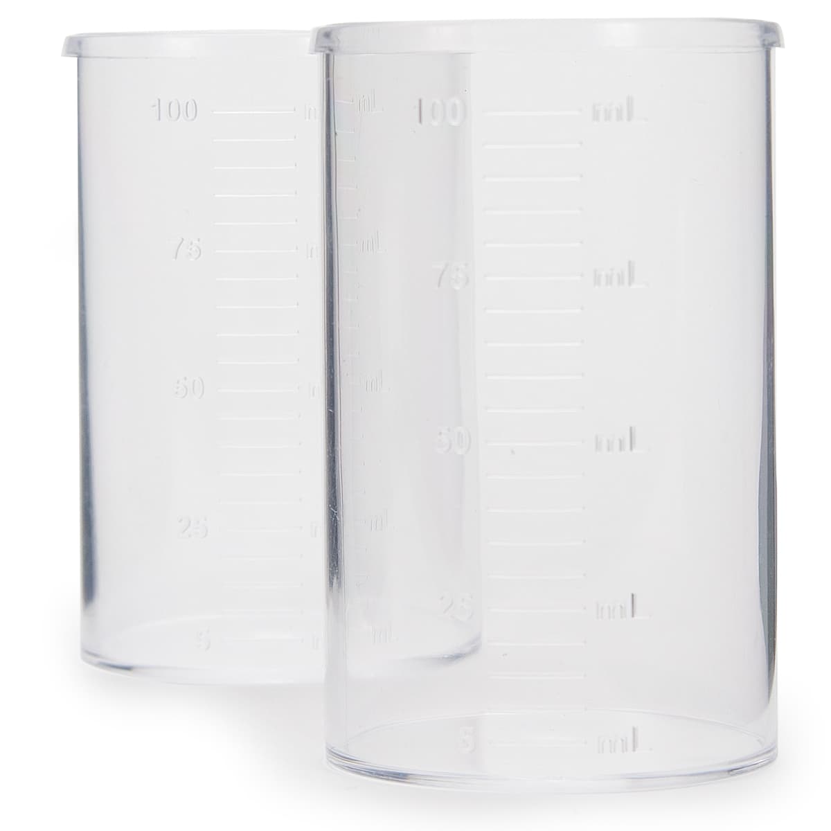 Plastic Beaker Set, 100 mL (10)