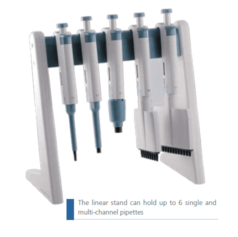 Linear Stand, Holds UP to 6 Pipettes