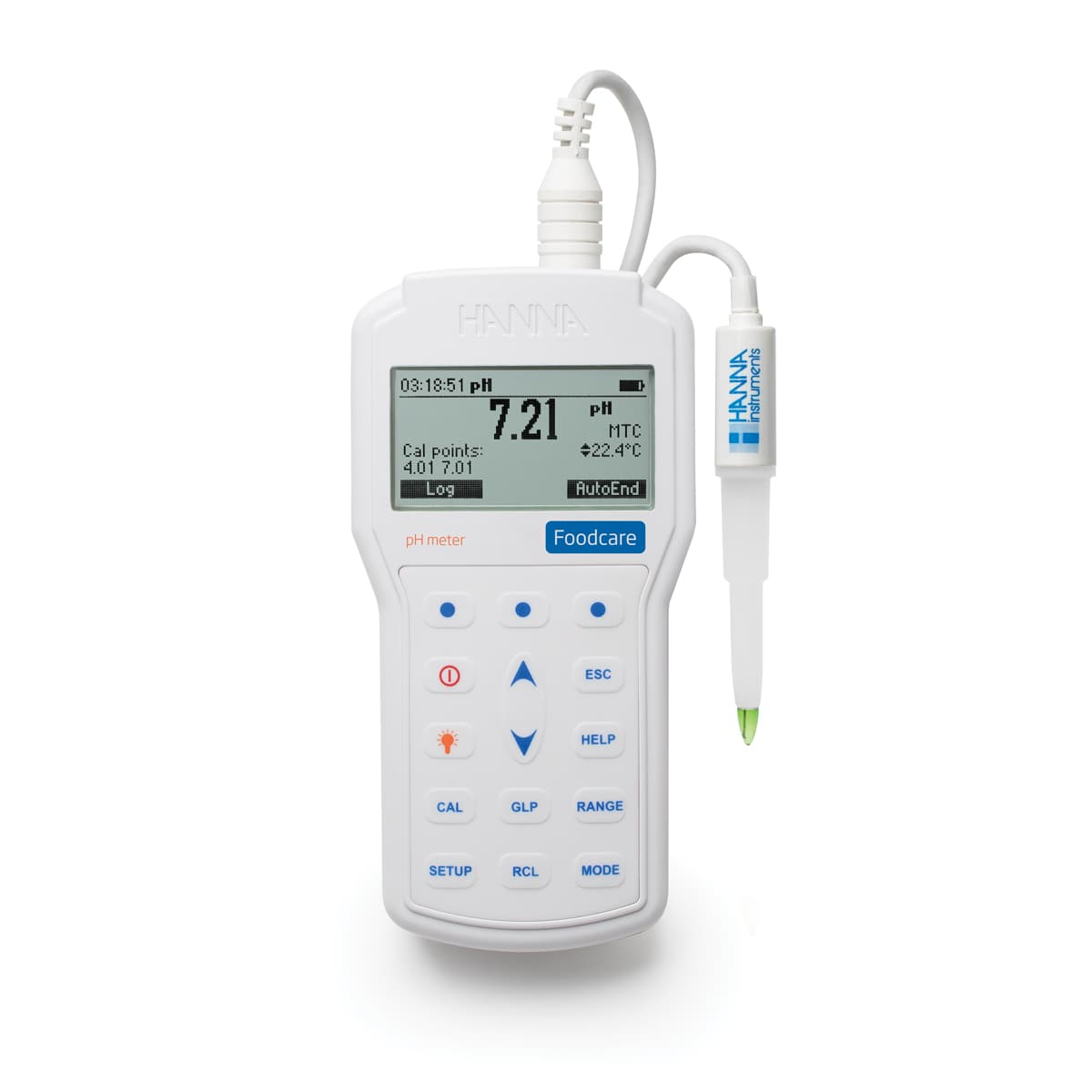 Portable Field pH Meter for the Food Industry – HI98161