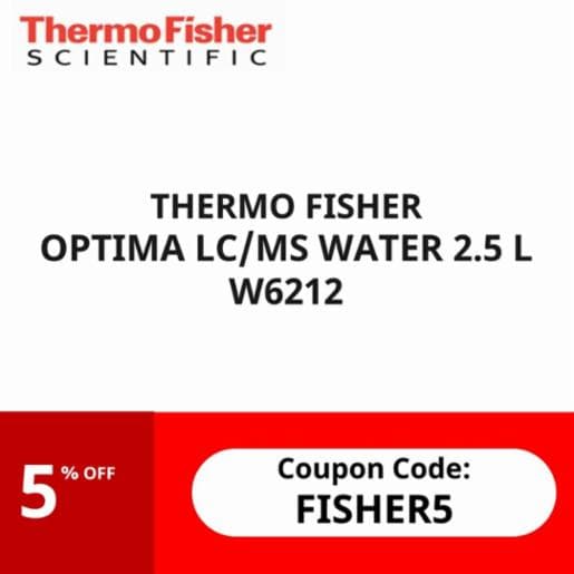 Thermo Fisher Scientific Inc. Thermo Fisher OPTIMA LC/MS WATER 2.5 L W6212