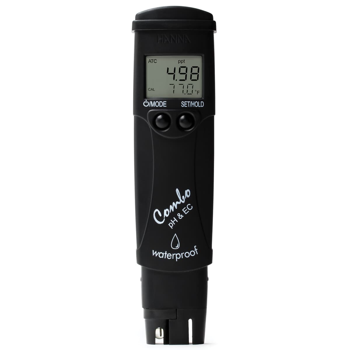 HI98130 COMBO Tester for pH/EC/TDS/C° up to 20 mS, waterproof