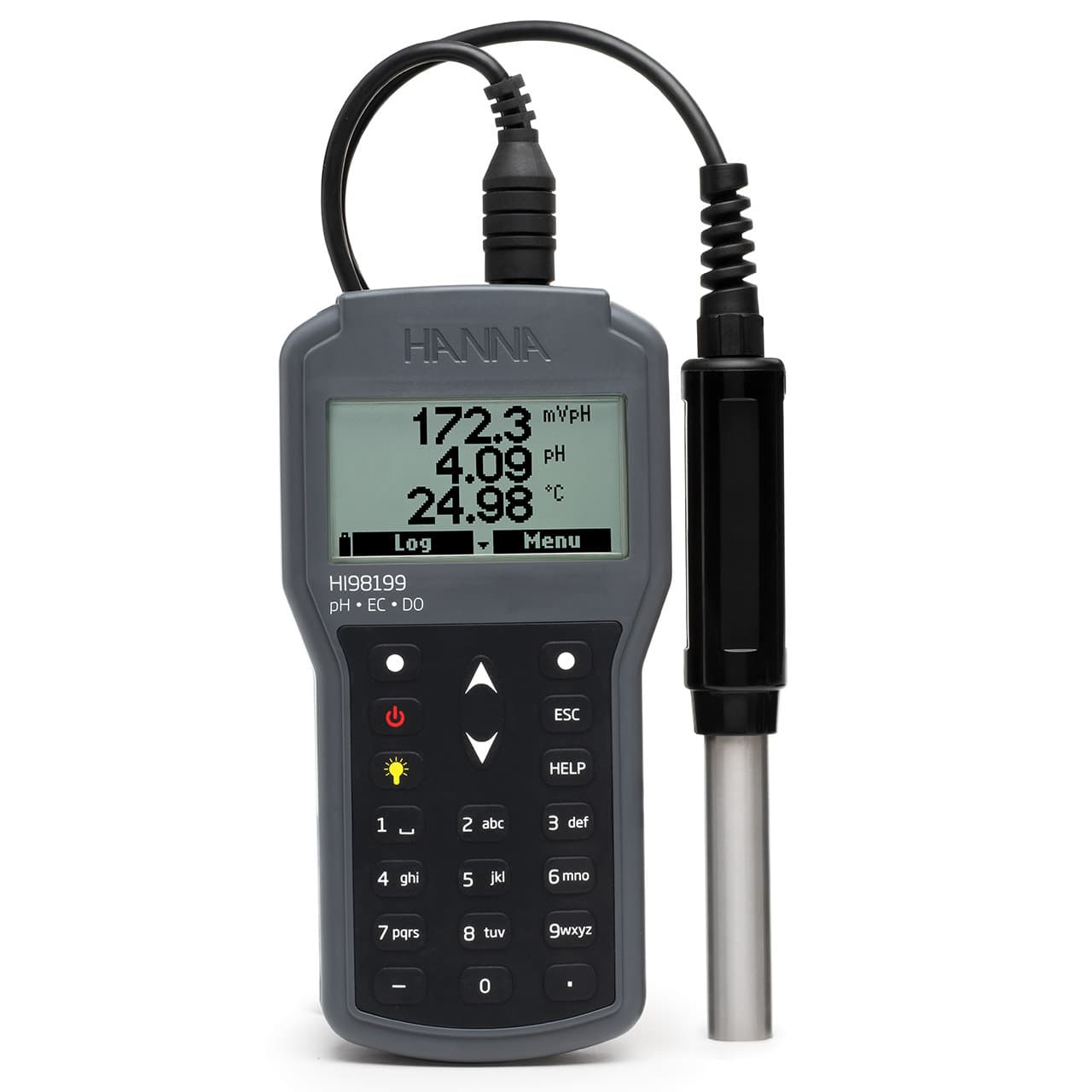 Multiparameter Water Quality Meter, pH/EC/DO – HI98199