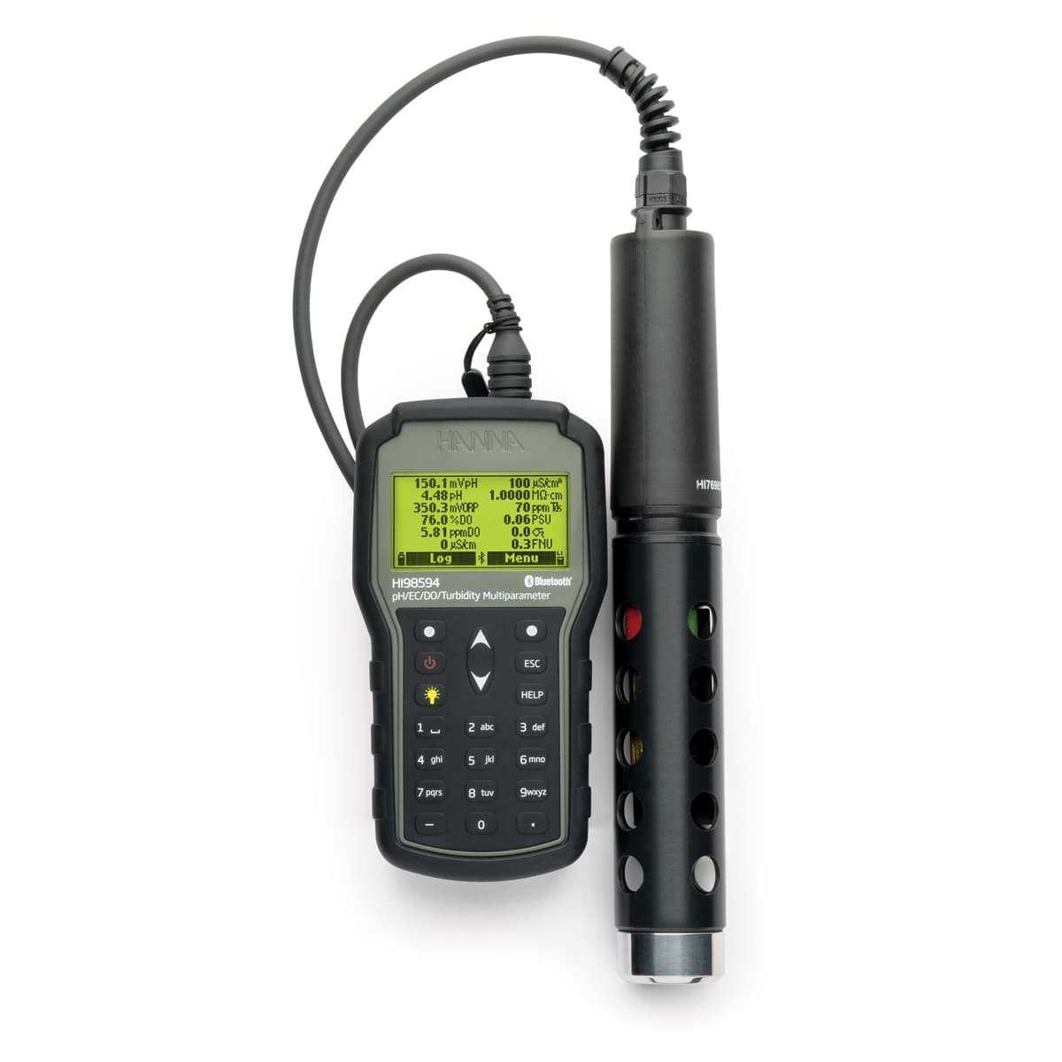 Portable Multiparameter pH/EC/Turbidity/opdo® Meter with Bluetooth®