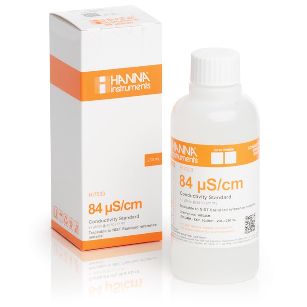 84 µS/cm Conductivity Standard (230mL Bottle)