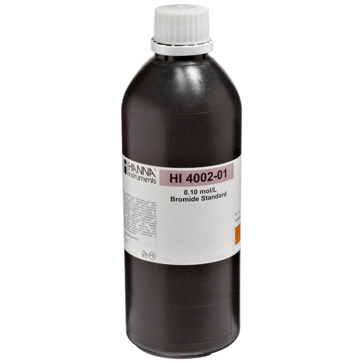 HI4002-01 ISE 0.1M Bromide Std , 500 ml Bottle