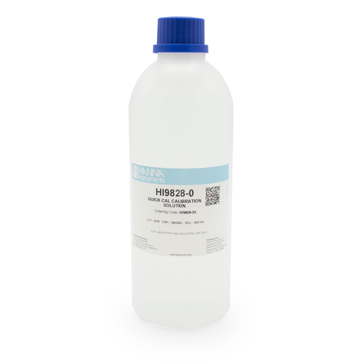 HI9828-25 – Quick Calibration Solution, 500 mL