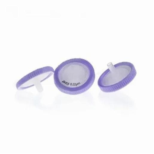 LABPRO QuickFit PVDF Hydrophilic Syringe Filter 13mm, 0.22µm with Outer Ring and Printing, 10000pcs/ctn LPDFL013022