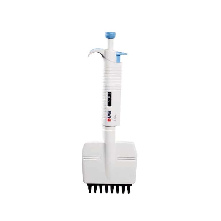 8CH Micropette Plus, Adjustable Volume, 50-300ul