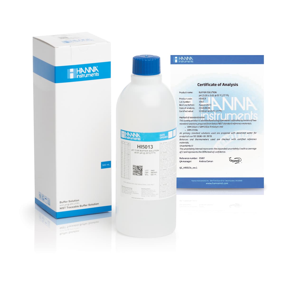 HI5013 – 13.00 pH@25°C – TQ – 500ml