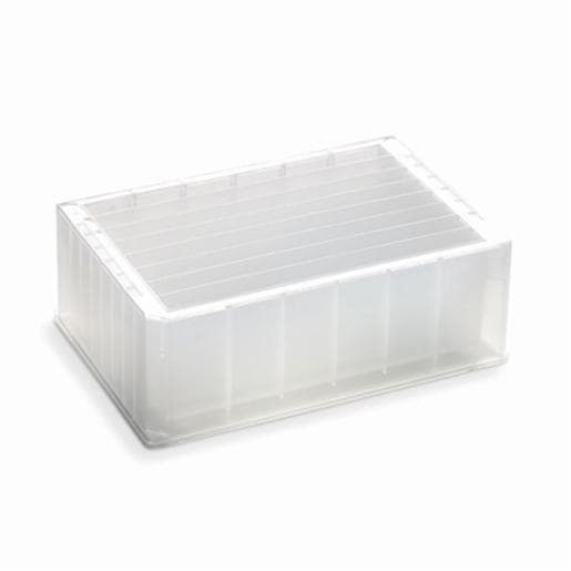 Porvair Sciences 256 ml Reservoir plate: 8 compartment V bottom 390006