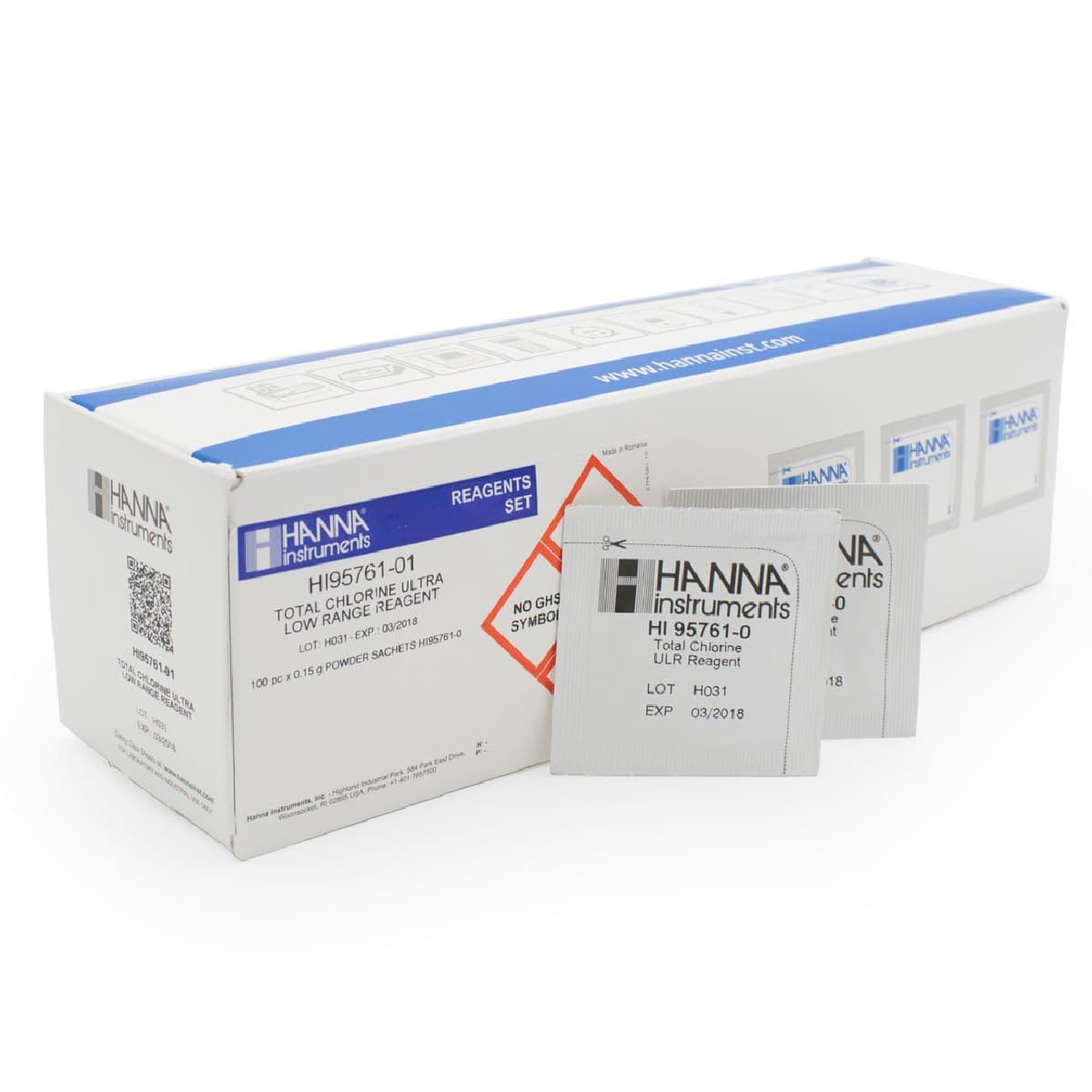 Chlor Gesamt – Reagenzien-Kit – 100 Tests