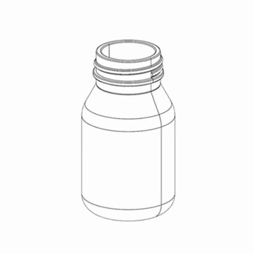 Buchi Receiving flask 125ml P+G 047233