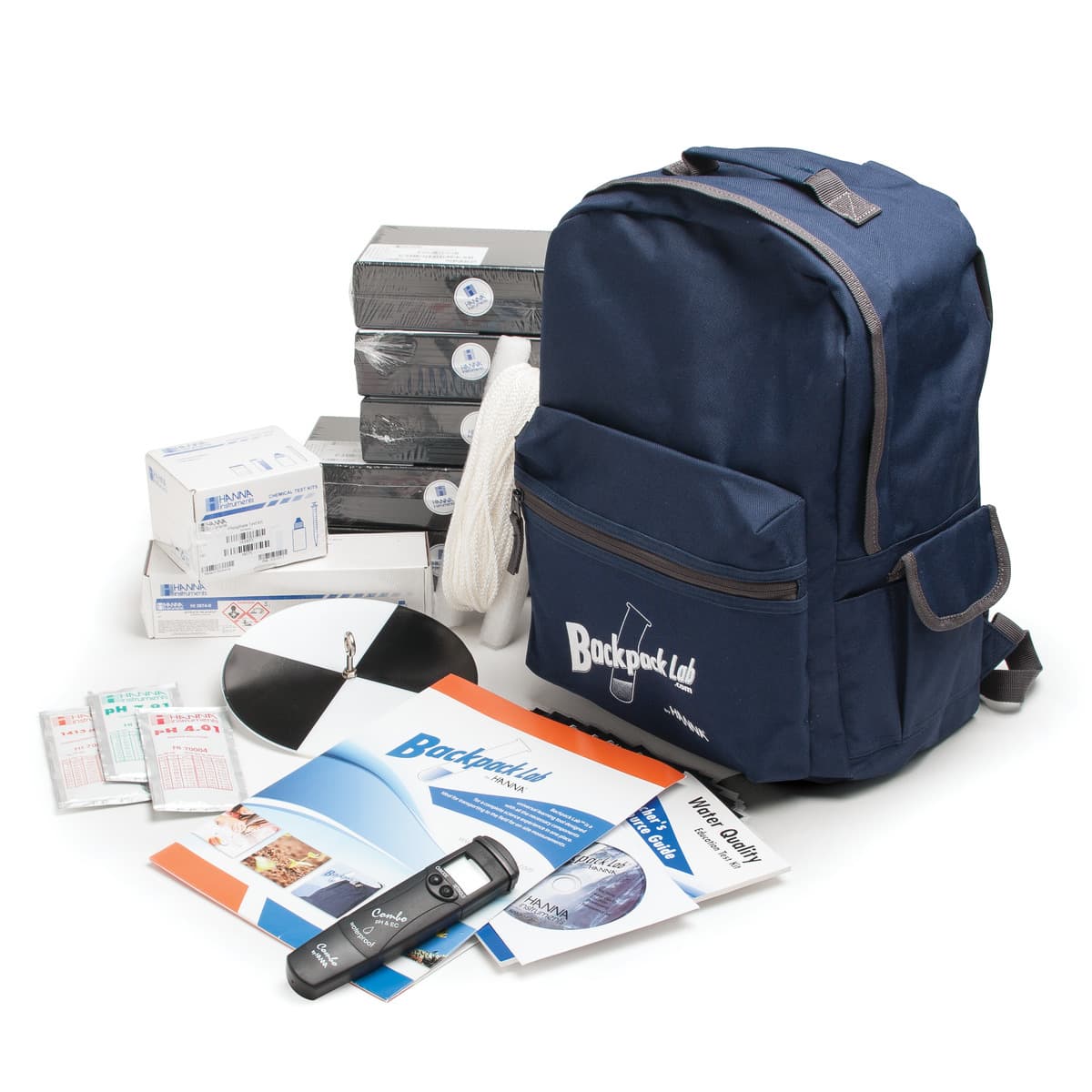 HI3817BP Backpack Lab Water Quality Education Kits