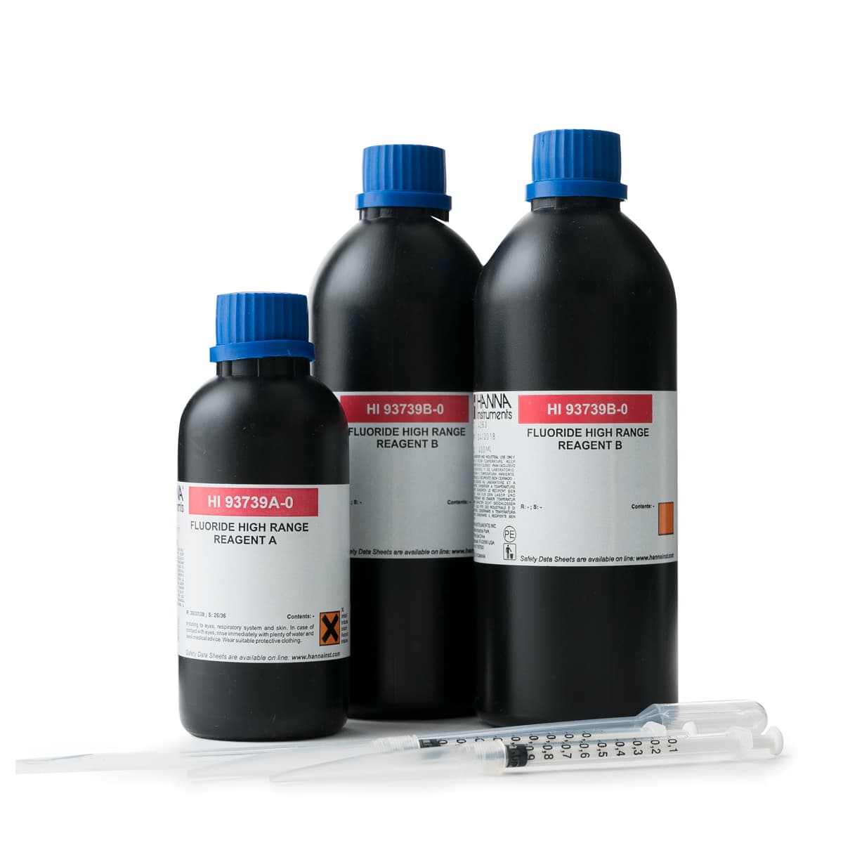 HI93739-01 Fluoride HR – Reagents – 100 Tests