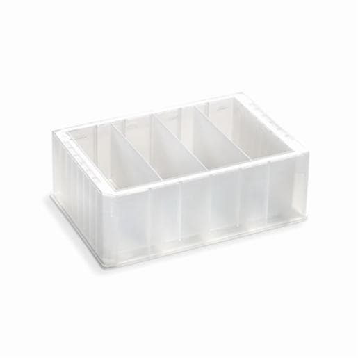 Porvair Sciences 300 ml Reservoir plate: 4 columns V bottom 390107