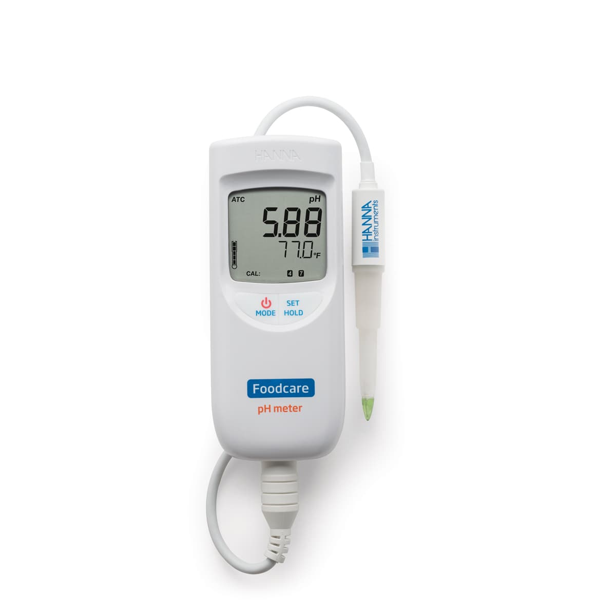 Portable pH Meter for Food and Dairy