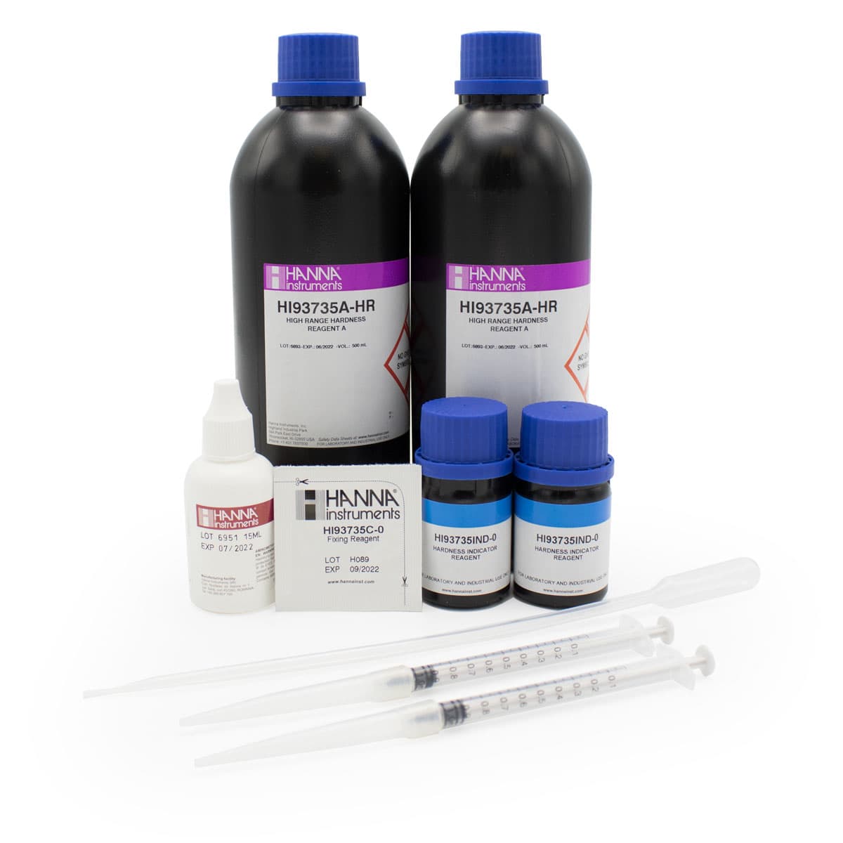 HI93735-02 Hardness Total (400 to 750 mg/L) – Reagents -100 Tests