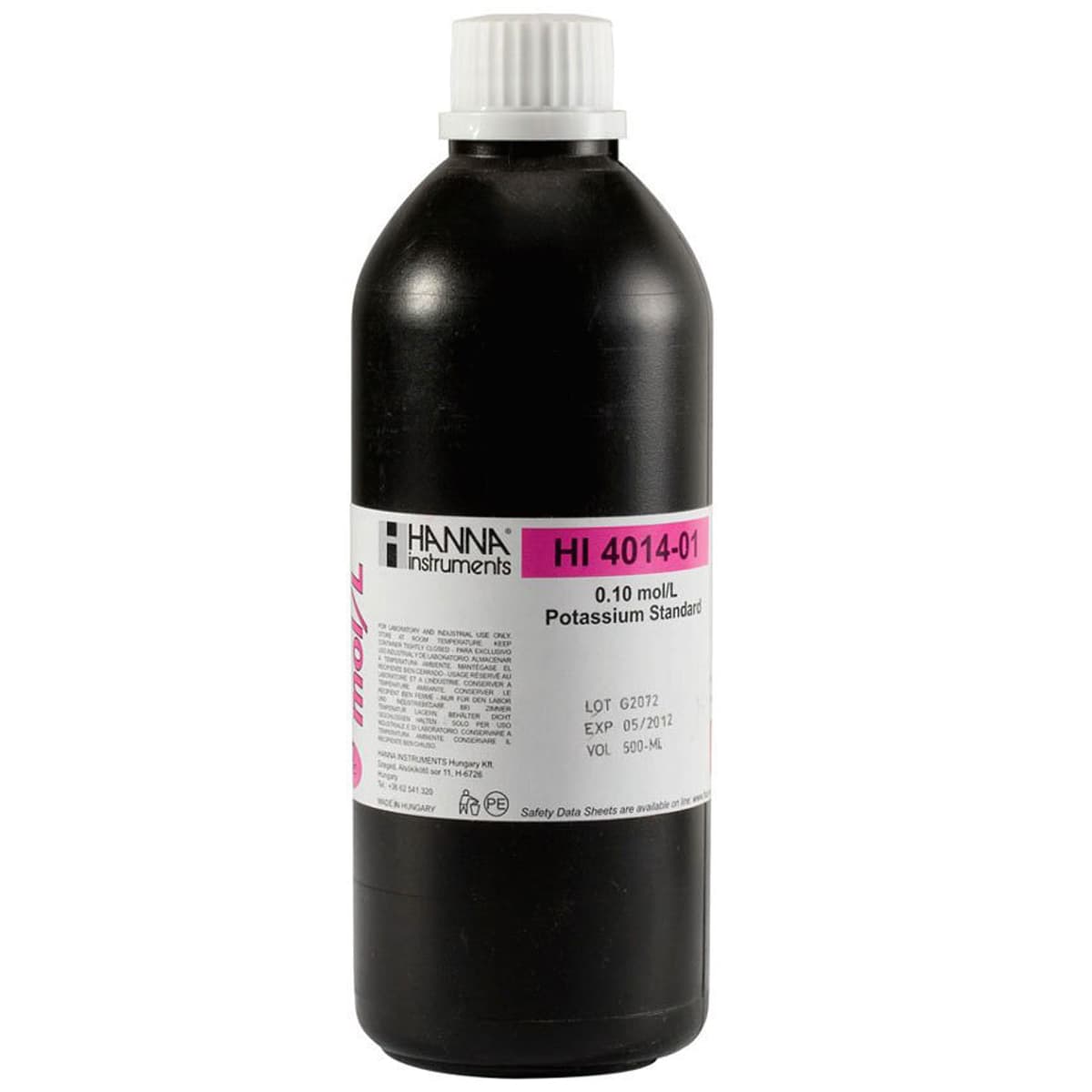 HI4014-01 0.1 M Potassium Standard