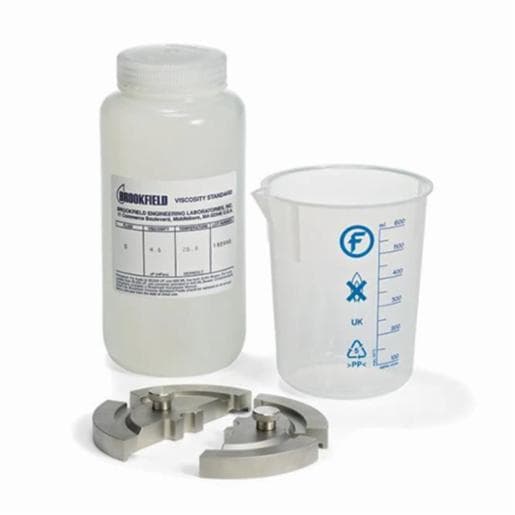 Brookfield PLASTIC VISCOSITY STANDARD KIT (100 CP)