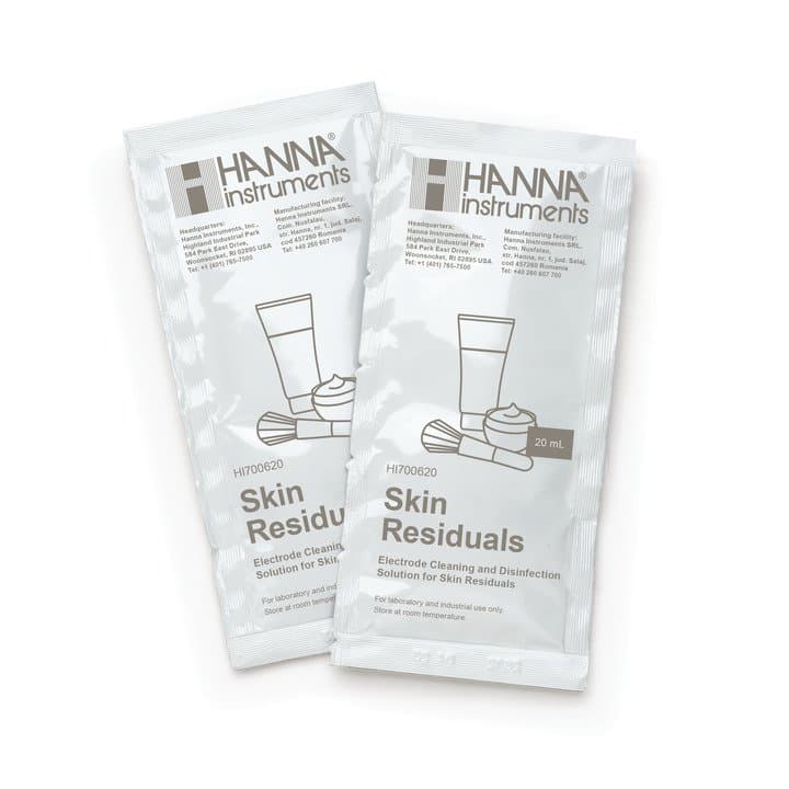 Cleaning and Disinfection Solution for Skin Residuals (25 x 20 mL Sachets)