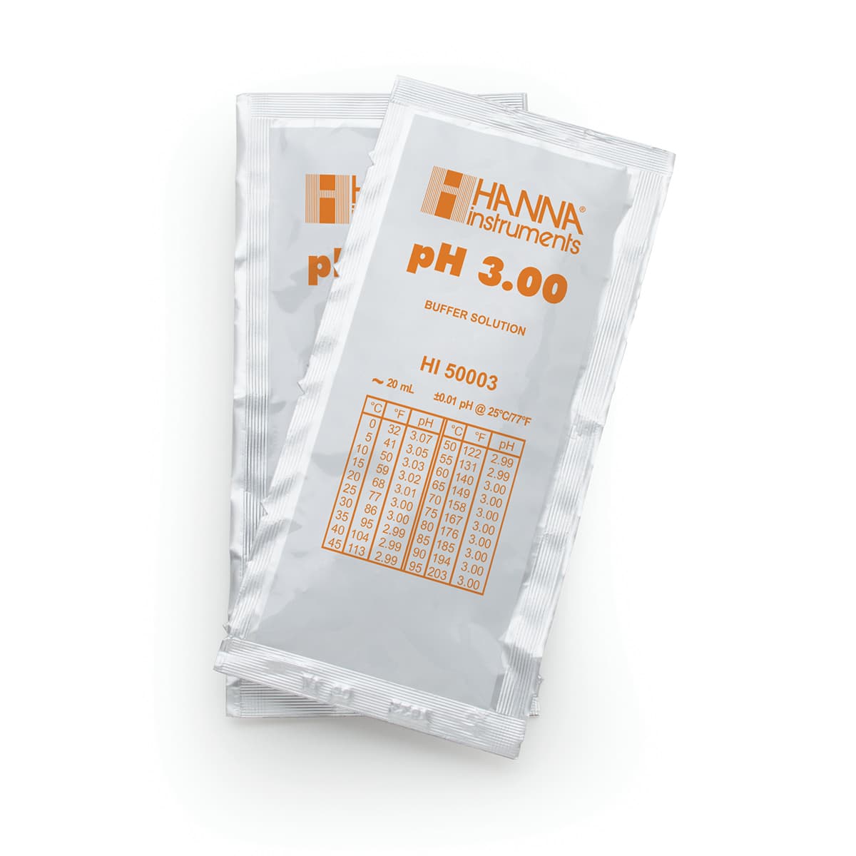 HI50003-02 – 3.00 pH@25°C – TQ – 25x20ml