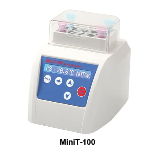 MiniT-100 Dry Bath Incubator, ambient+5°C to 100°C