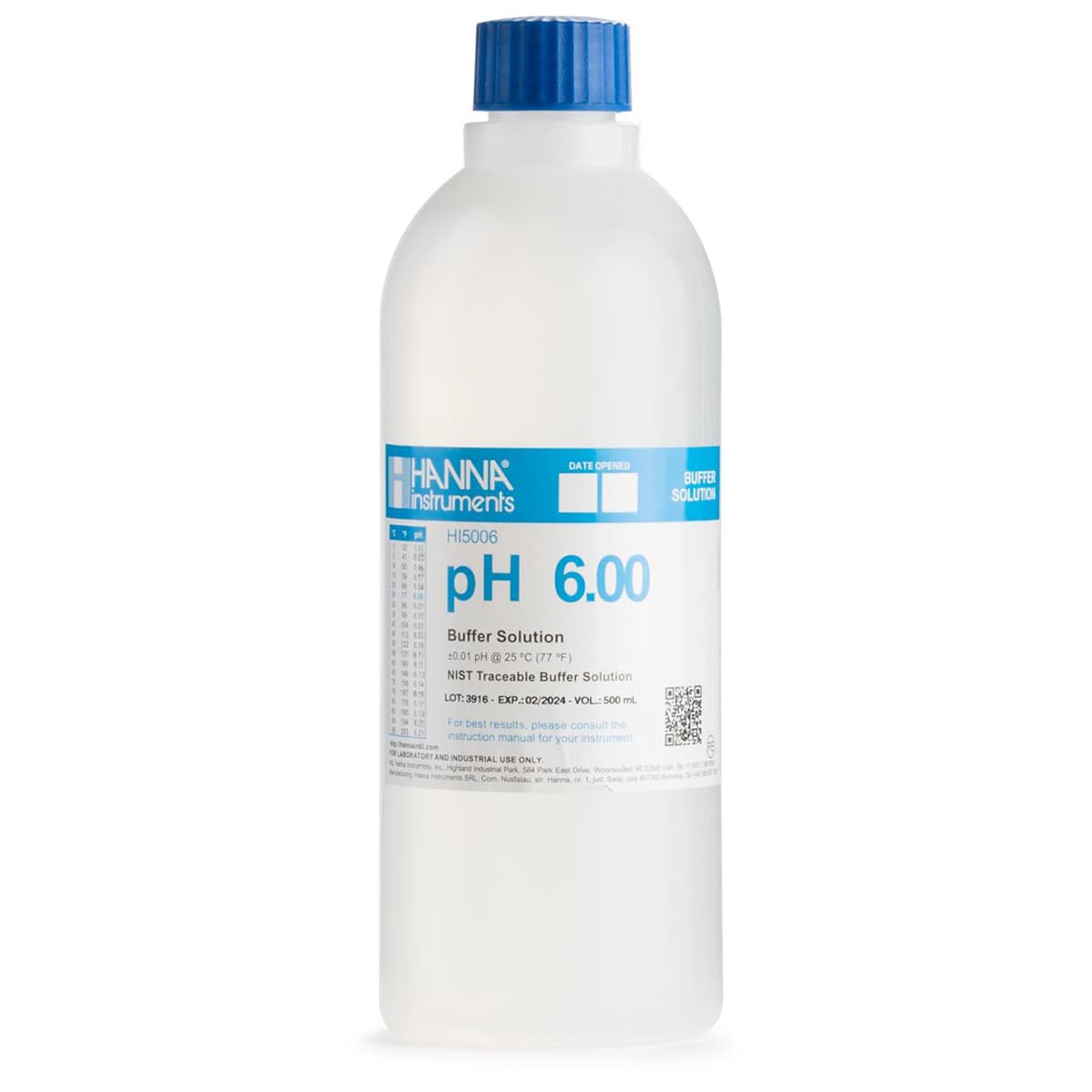 HI5006 – 6.00 pH@25°C – TQ – 500ml
