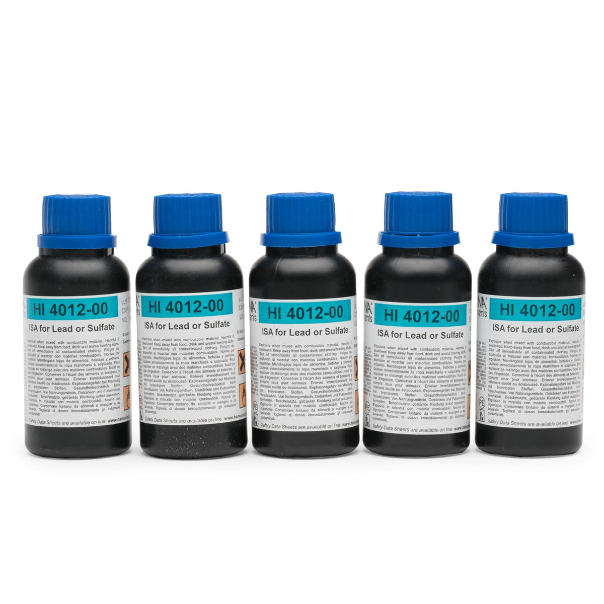 HI4012-00 ISA for Lead/Sulfate ISE, 500 ml Bottle