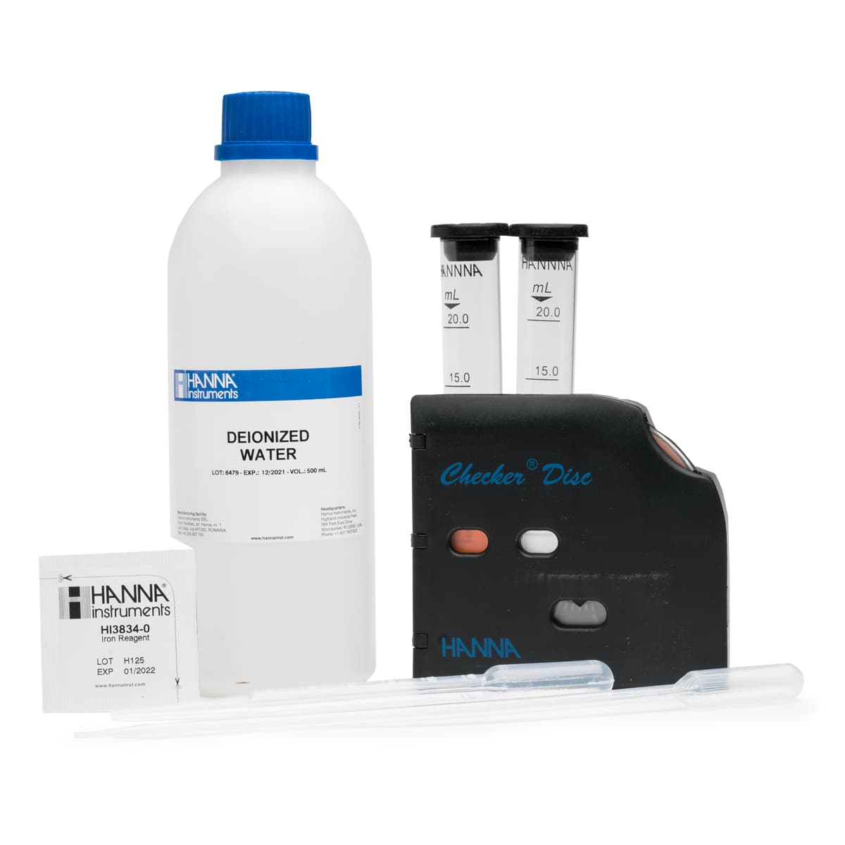 Total Iron Test Kit (CTK Eisen Gesamt) – HI38041