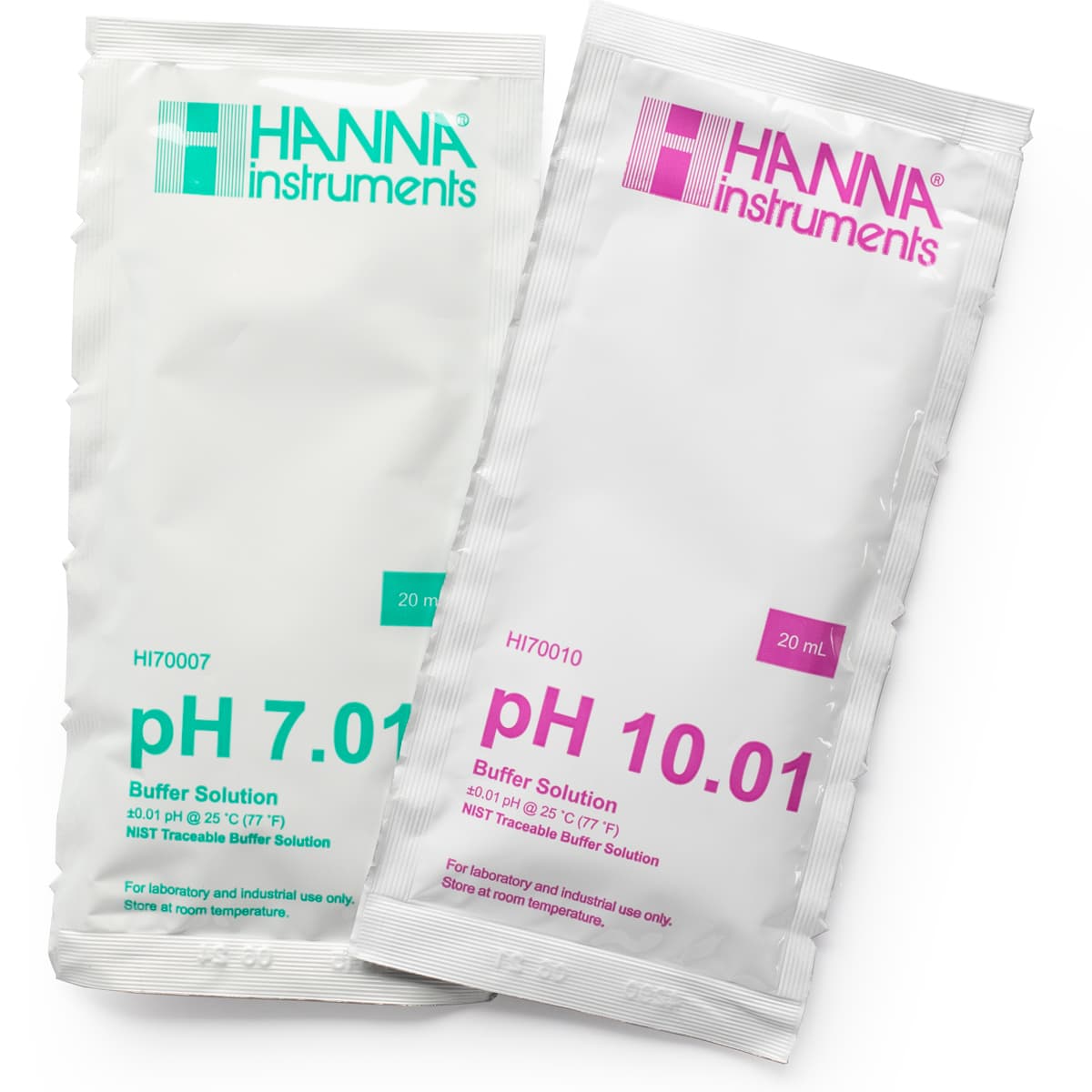 HI770710C – 7.01+10.01 pH@25°C – SQ Zert. – je 5x20ml COMBO