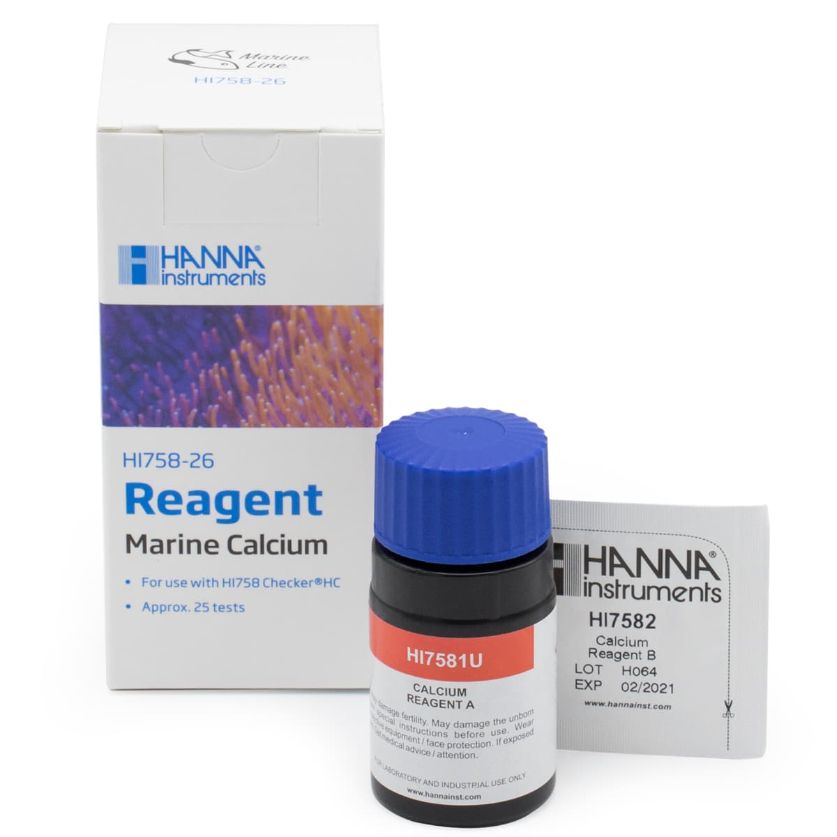 Reagents for HI 758 Checker HC ®, 25 Tests