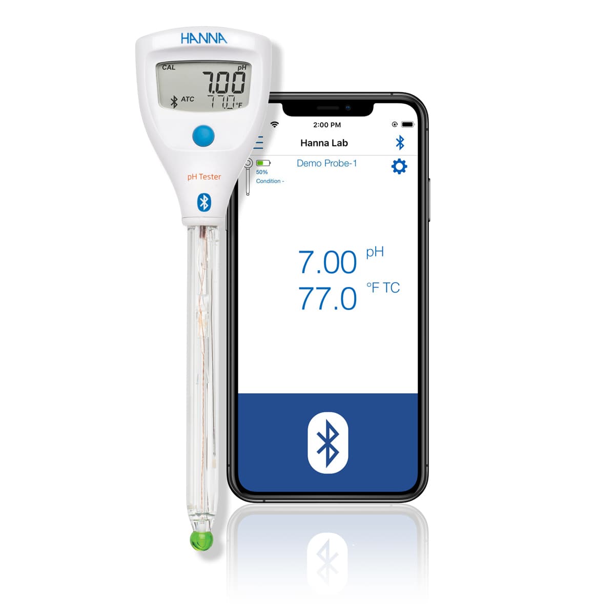 HALO2 Wireless pH Tester for Lab