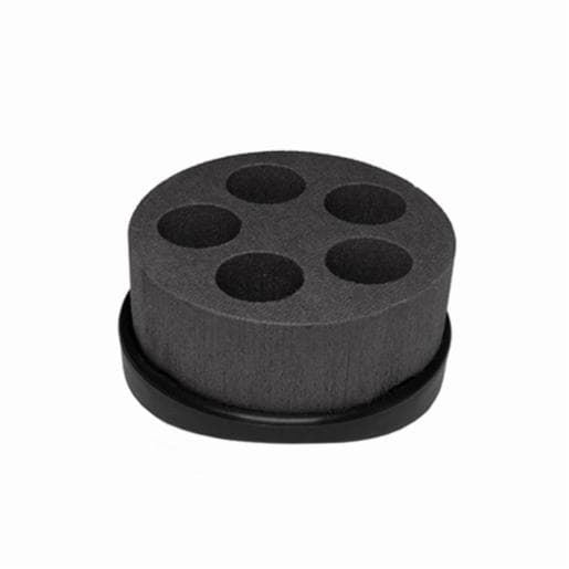 VELP Scientifica VELP Foam stand 5 test tubes 24mm A00000389