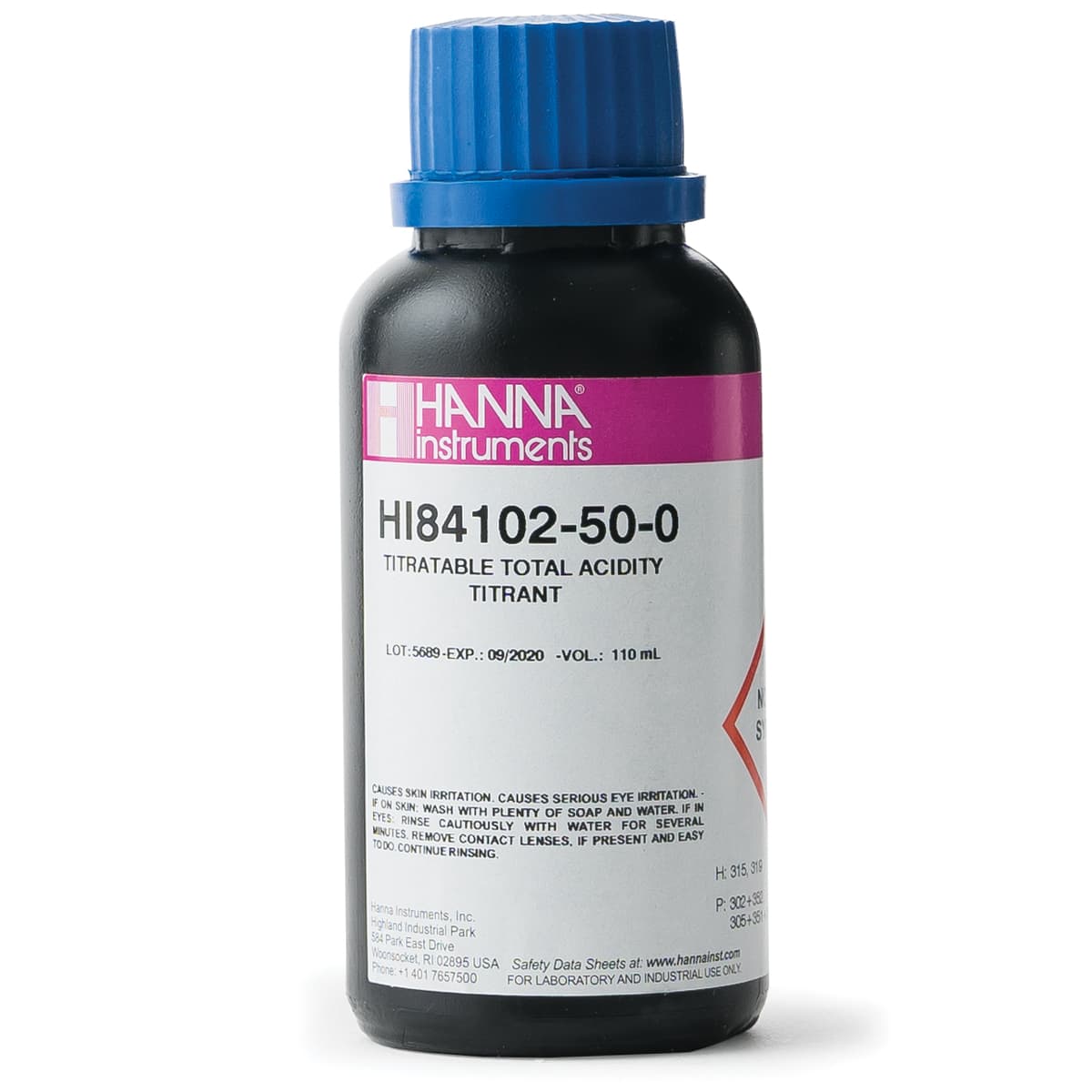 Titrant for Titratable Acidity in HI84102 Wine Mini Titrator