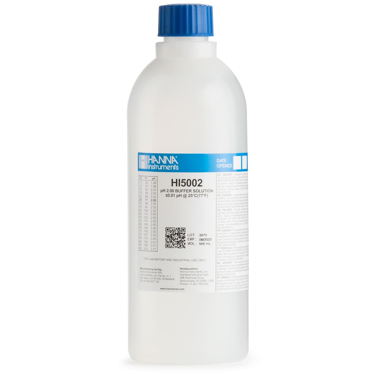 HI5002-01 – 2.00 pH@25°C – TQ – 1000ml