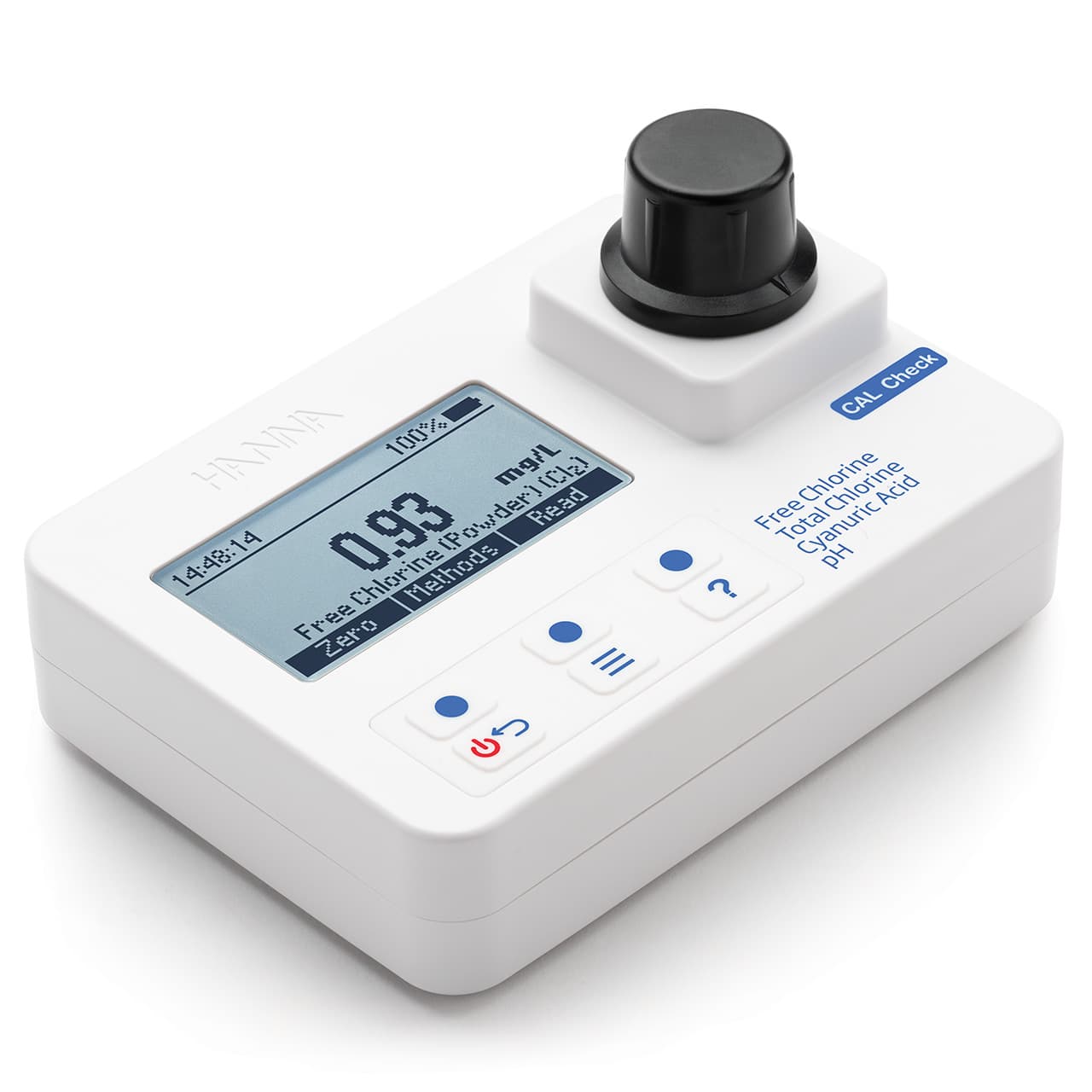 Chlorine, Cyanuric Acid & pH Portable Photometer