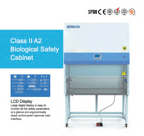 Class II A2 Biosafety Cabinet, 1300 MM (Set)