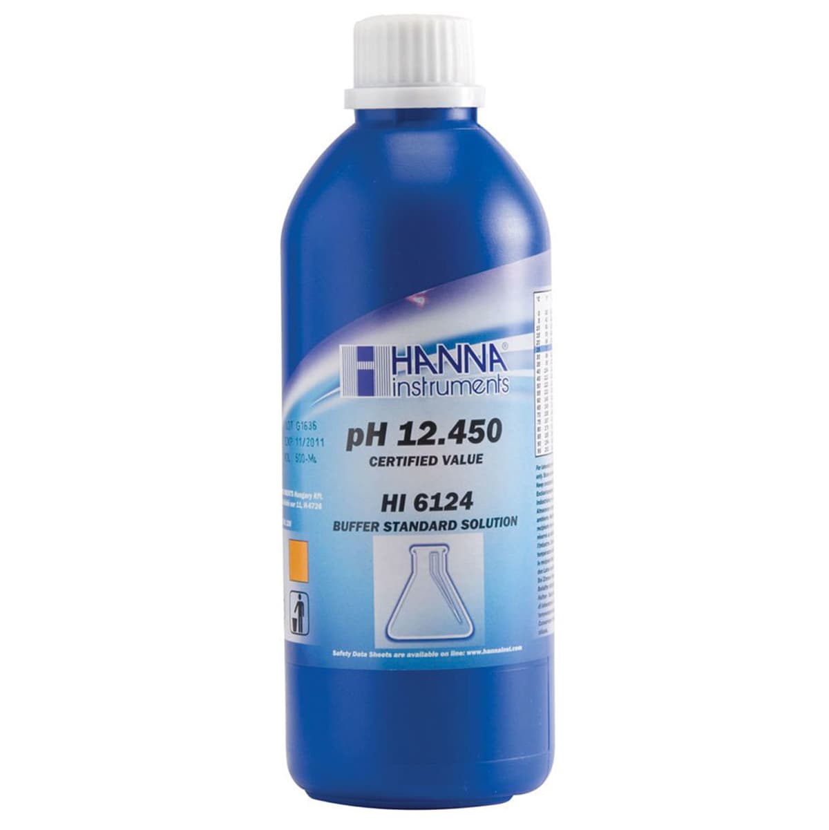 HI6124 – 12.450 pH@25°C – MQ – 500ml