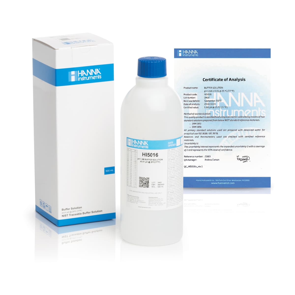 HI5016 – 1.68 pH@25°C – TQ – 500ml