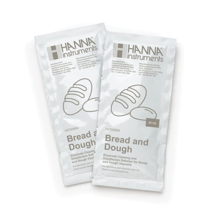 HI700684P General Purpose Cleaning Solution for Bread & Dough Deposits (25 x 20 mL Sachets)