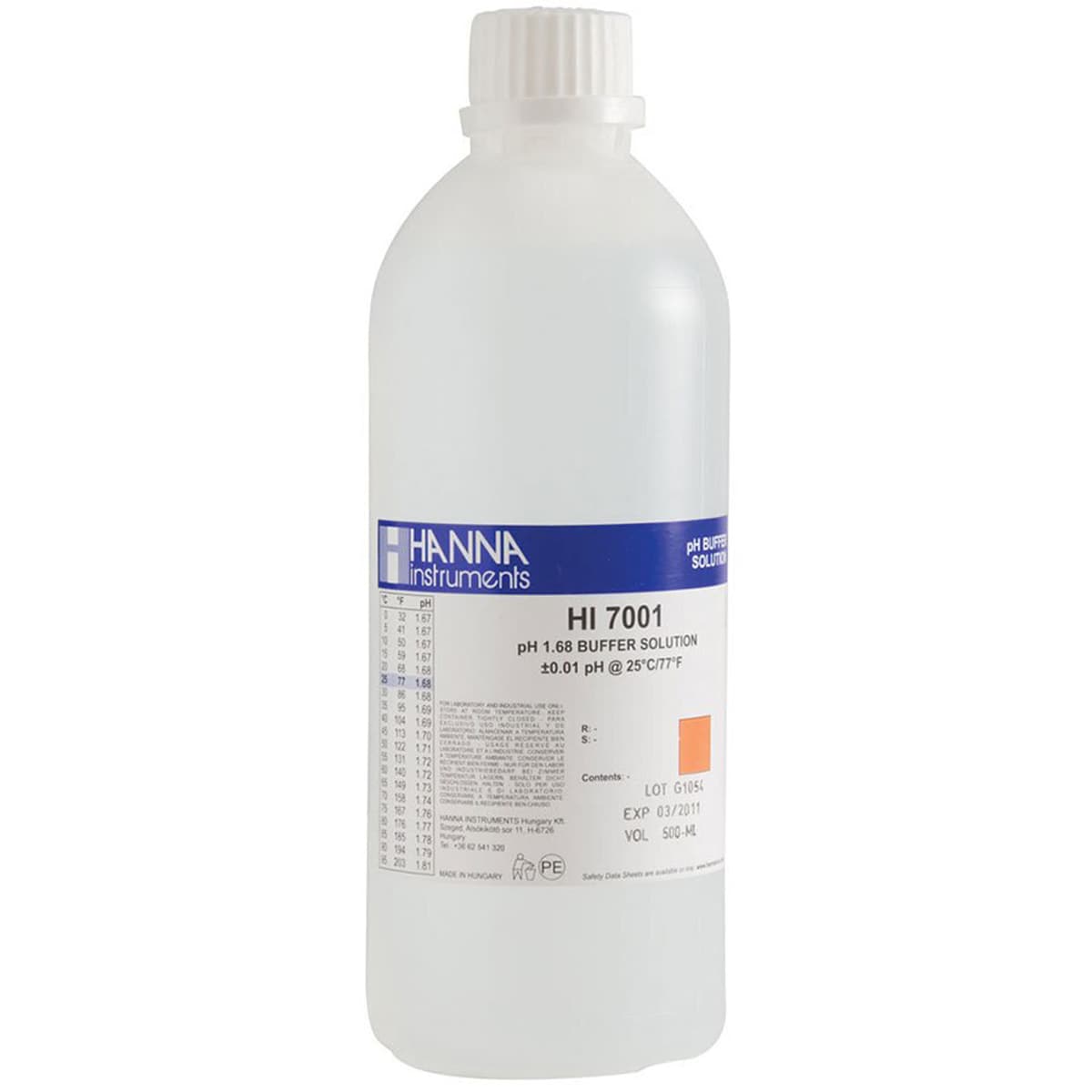 HI7001L – 1.68 pH@25°C – SQ – 500ml
